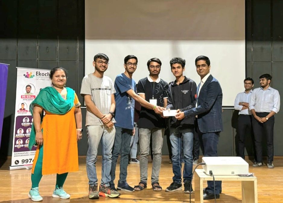 Team photo from HackNUthon 5.0