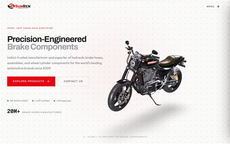 new.sunren.in — Manufacturer site